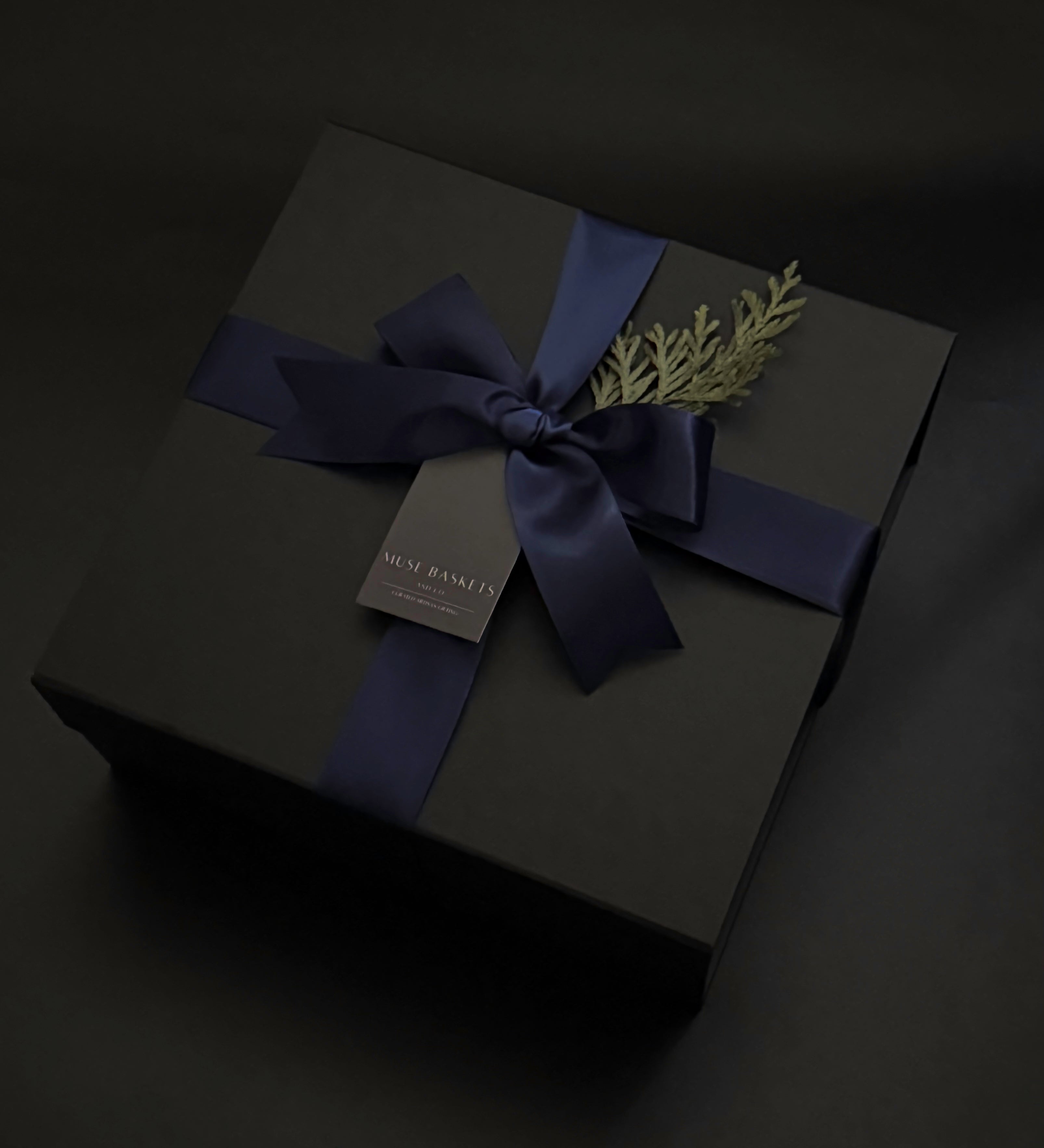 The Winter Morning Gift Box featuring pancake mix, maple syrup, and wild blueberry jam.