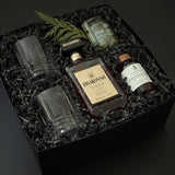 Whiskey and Amaretto Old Fashioned gift box for clients and colleagues.