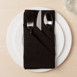 Spectrum Black Napkins