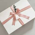 White Gift Box MUSE BASKETS AND CO.