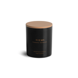 Vancouver Candle Co. Hiems scented candle with lid on, a premium candle featured in Muse Baskets and Co. corporate gift baskets