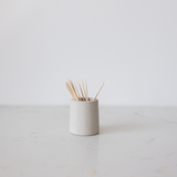 Matches or Toothpick Holder in Sandstone