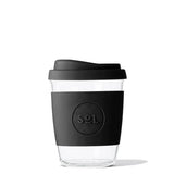 SOL GLASS TRAVEL TUMBLER - BASALT BLACK