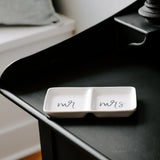 MR. AND MRS. JEWELRY DISH