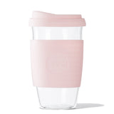 SOL GLASS TRAVEL TUMBLER - PERFECT PINK
