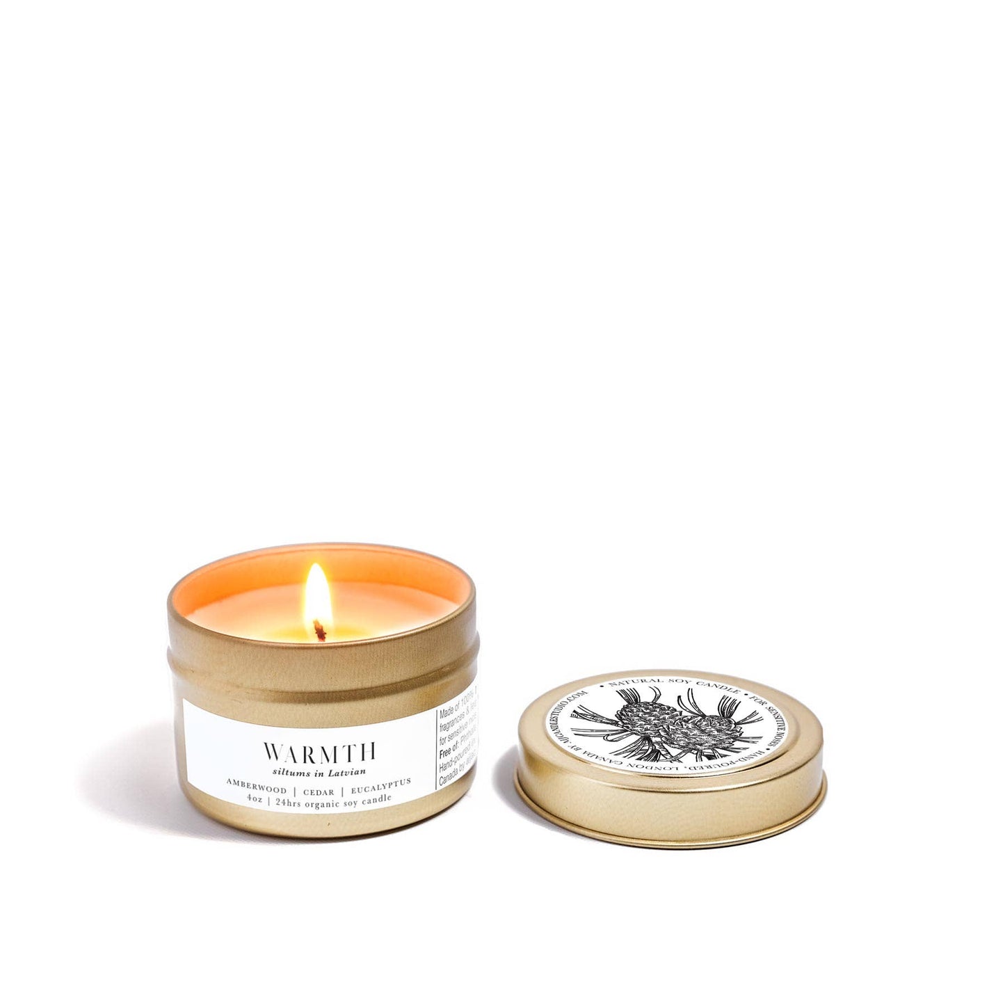 WARMTH ORGANIC SOY CANDLE