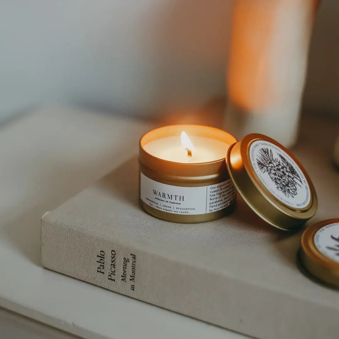 MUSE ORGANIC SOY CANDLE – Muse Baskets and Co.