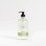 BERGAMOT + LIME DISH SOAP IN GLASS BOTTLE - Muse Baskets and Co.
