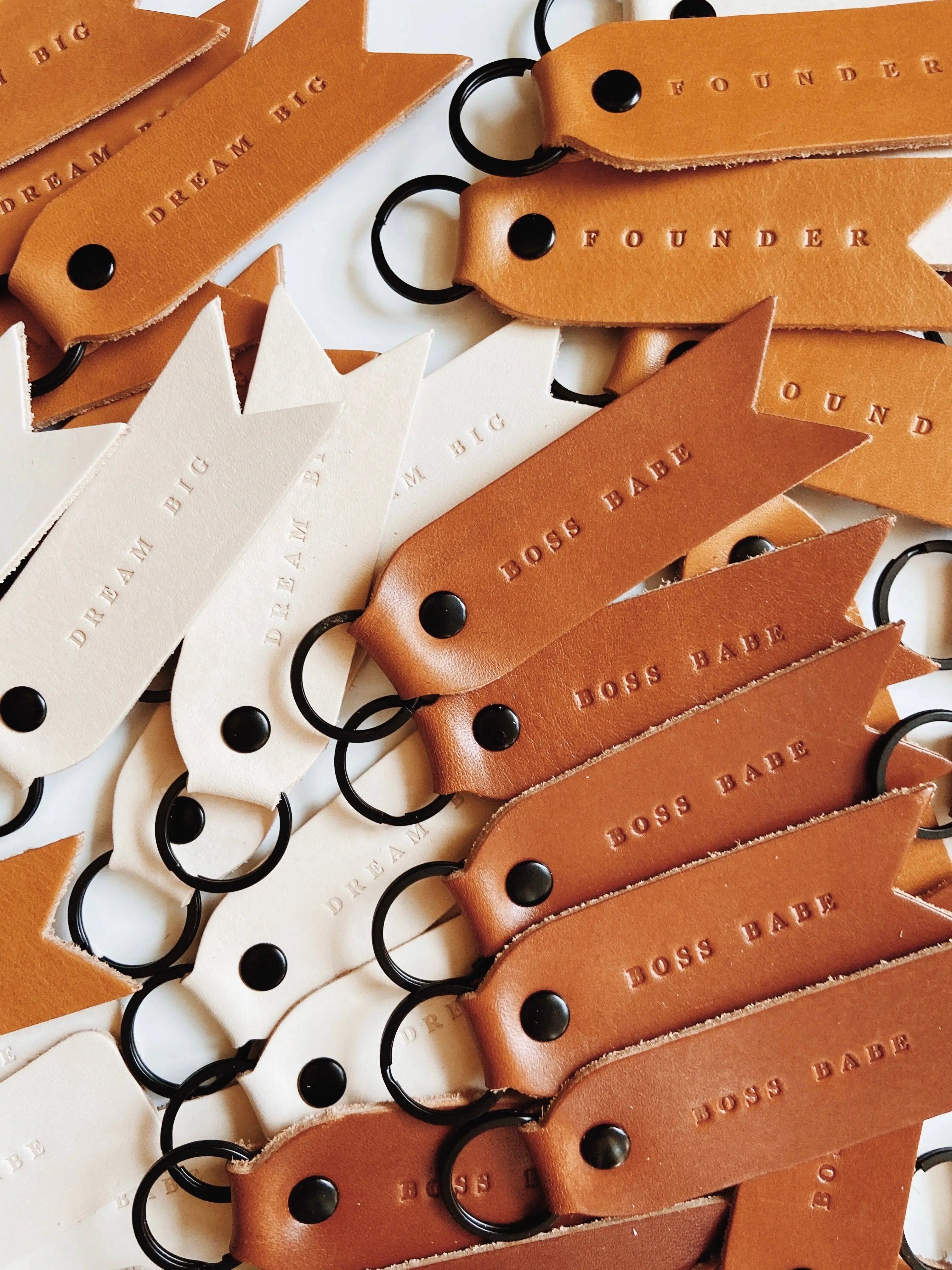 BOSS BABE KEYCHAIN - Muse Baskets and Co.