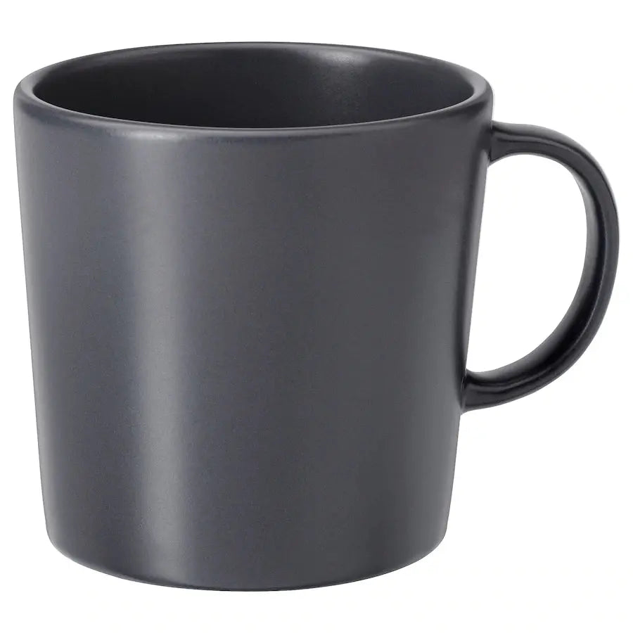DARK GREY COFFEE MUG - Muse Baskets and Co.