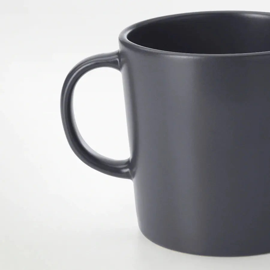 DARK GREY COFFEE MUG - Muse Baskets and Co.