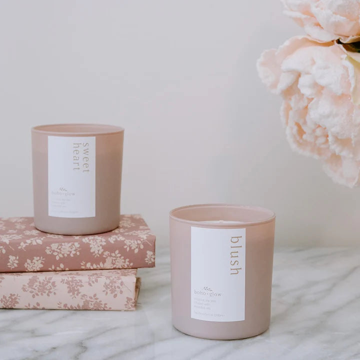 BLUSH COCONUT SOY WAX CANDLE