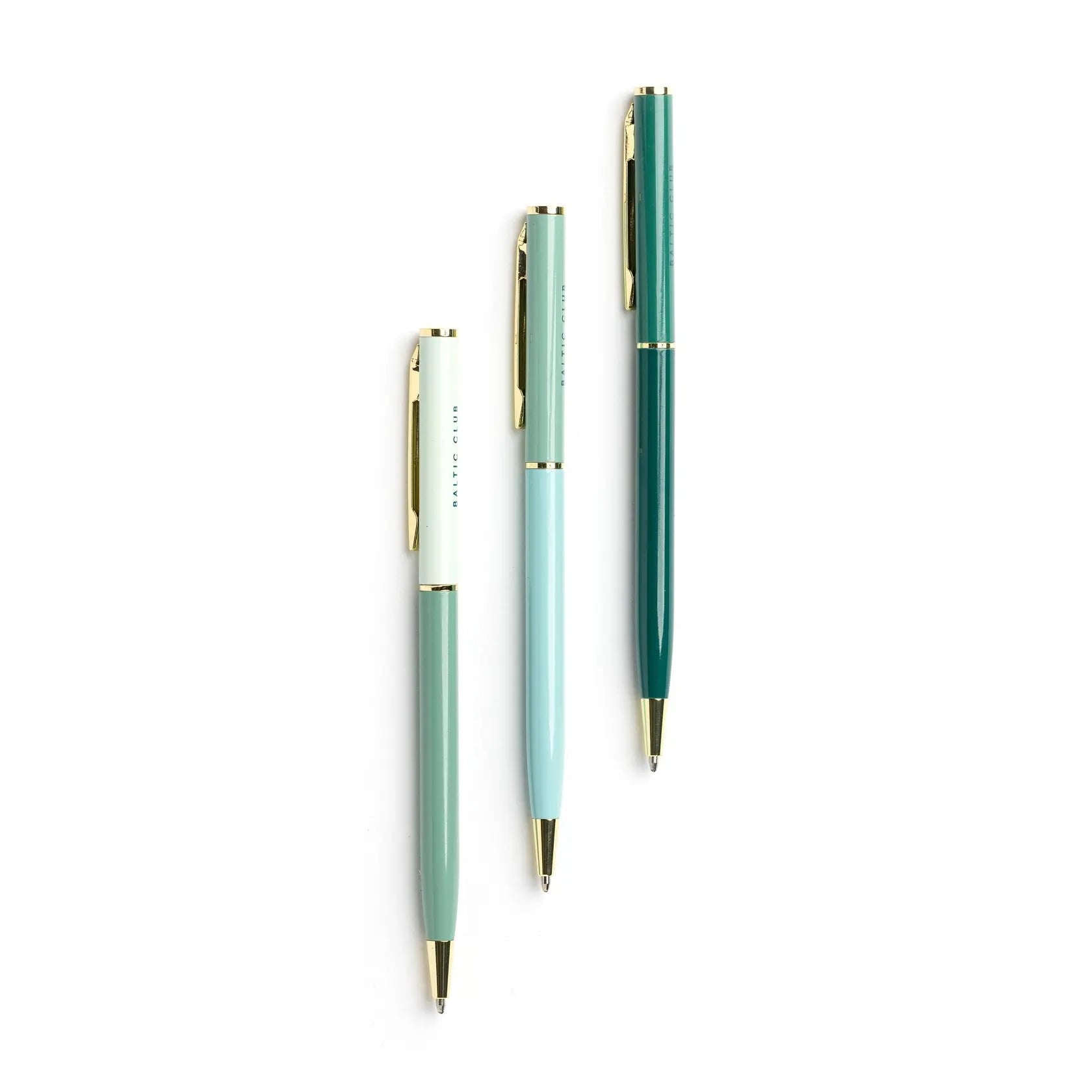 OCEAN SIDE BALLPOINT PEN SET - Muse Baskets and Co.
