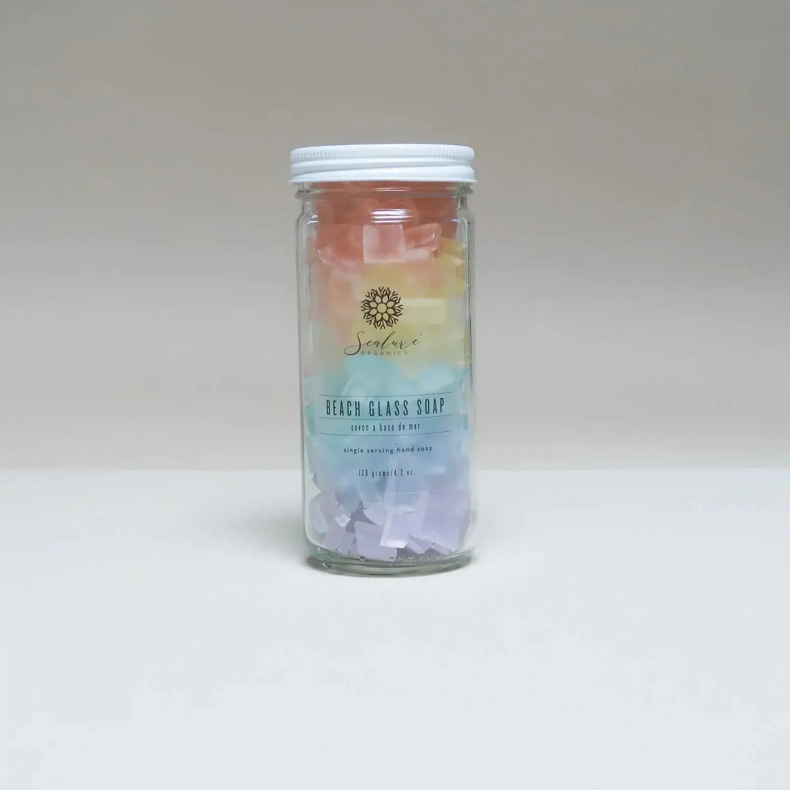 RAINBOW BEACH GLASS SOAP - Muse Baskets and Co.