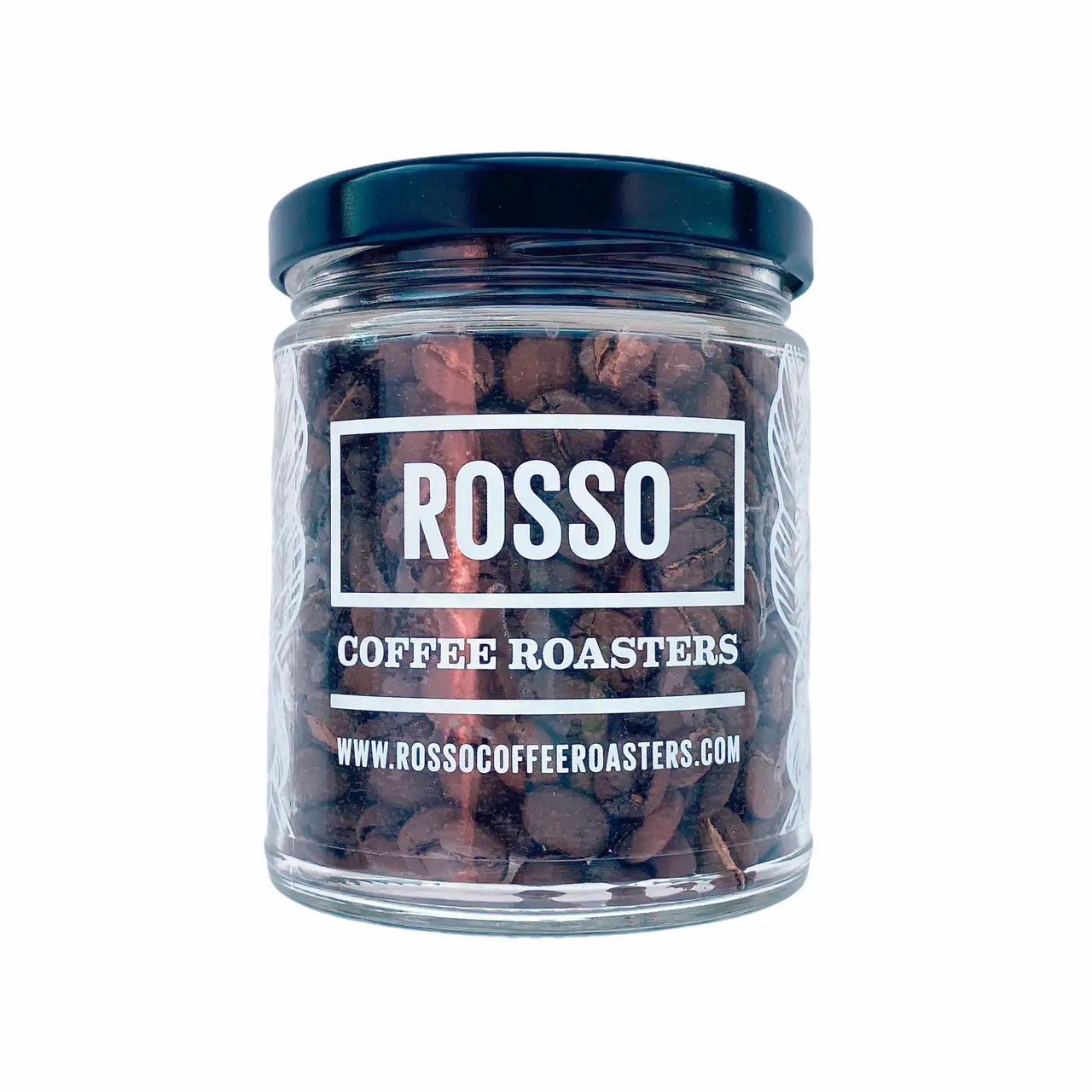 ROSSO WHOLE BEAN COFFEE JAR - Muse Baskets and Co.