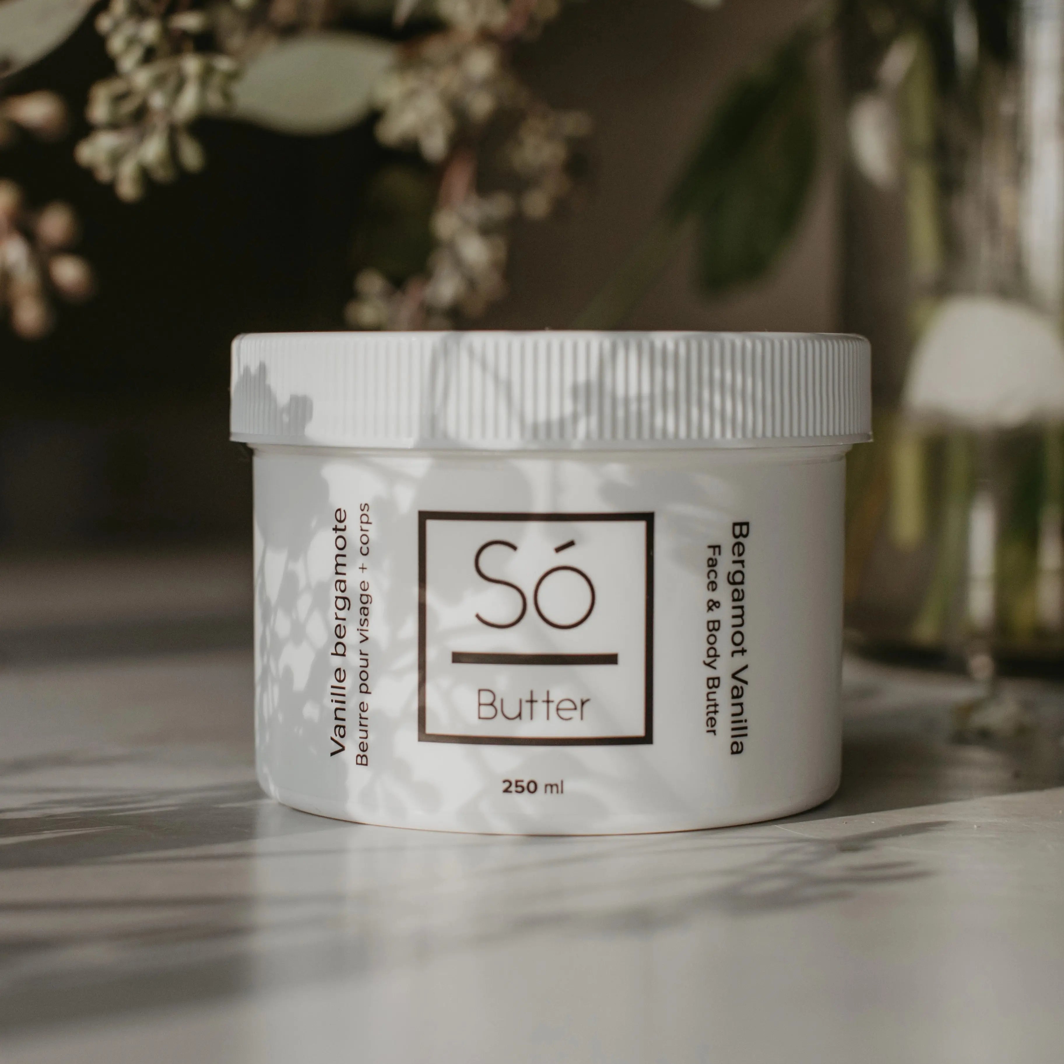 SÓ LUXURY BODY BUTTER - BERGAMOT VANILLA - Muse Baskets and Co.