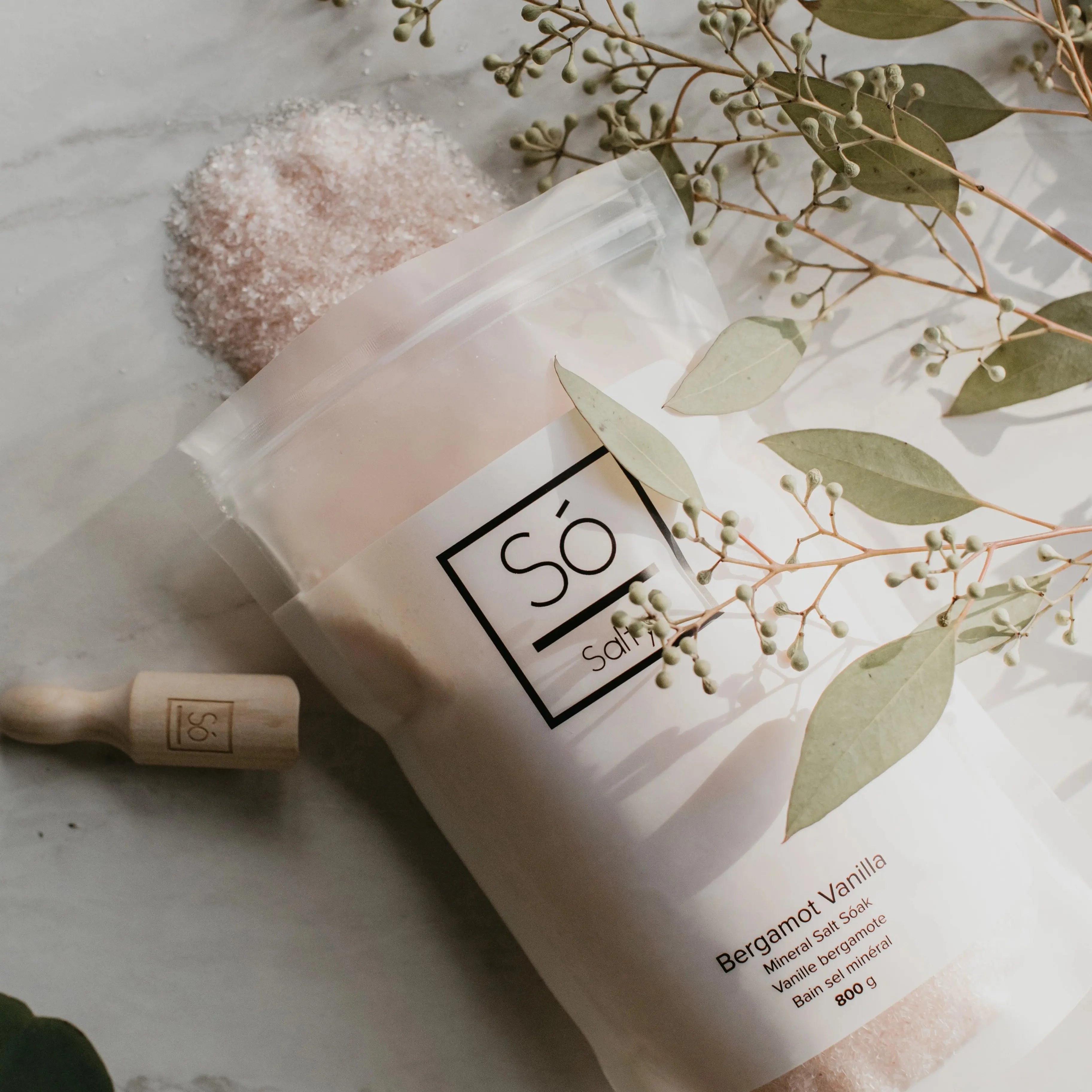 SÓ LUXURY - SALTY - BERGAMOT VANILLA - Muse Baskets and Co.