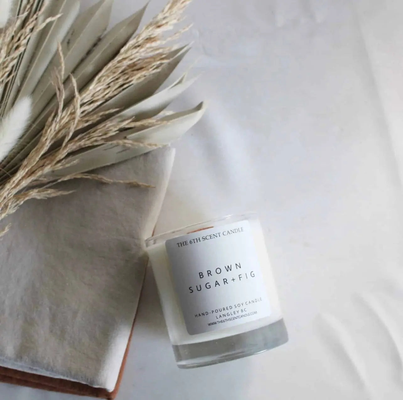 SOY CANDLE GLASS JAR - Muse Baskets and Co.