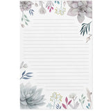 SUCCULENT NOTEPAD - Muse Baskets and Co.